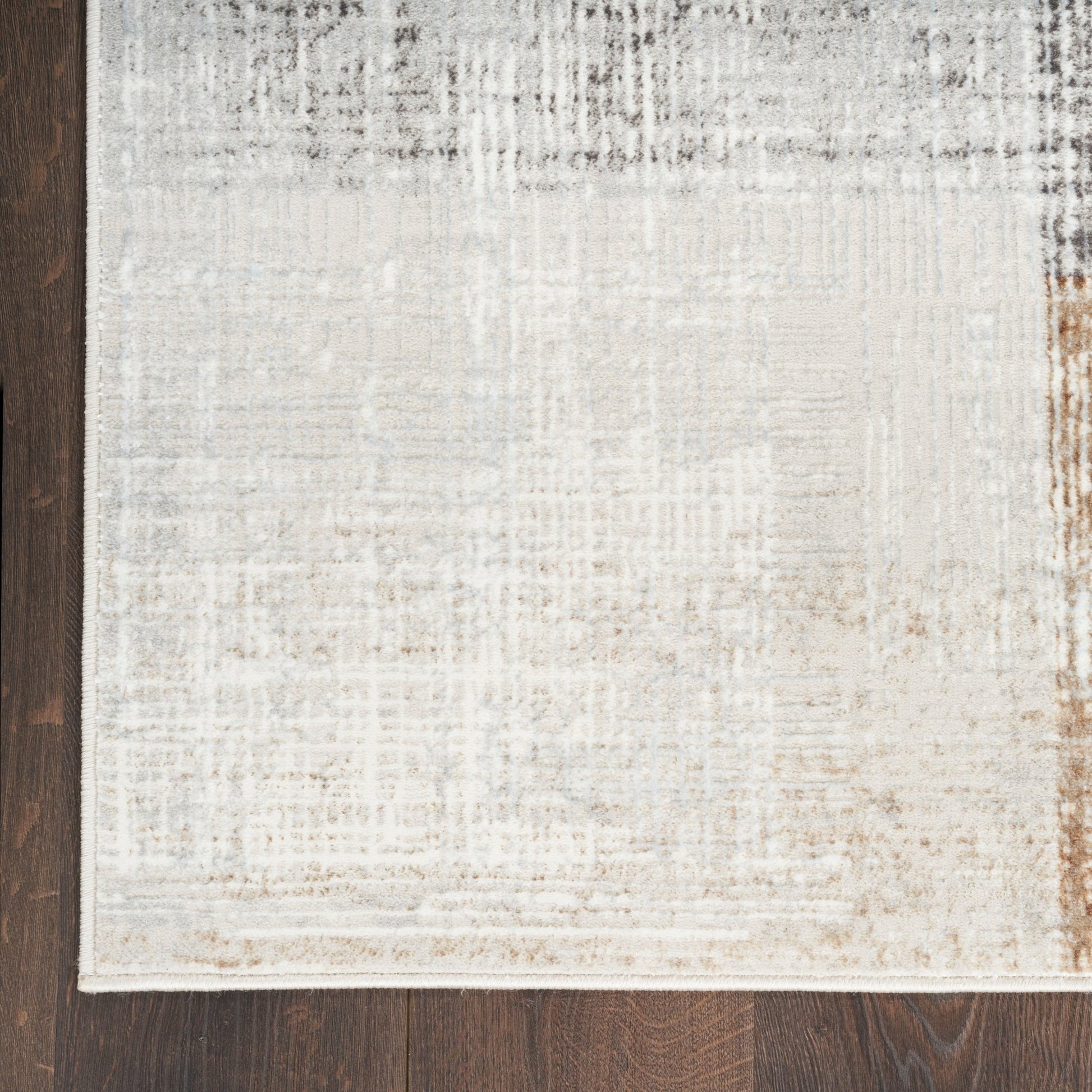 Inspire Me! Home Décor Iliana ILI04 Grey Contemporary Machinemade Rug - Rugs - Inspire Me! Home Décor - Atlanta Designer Rugs