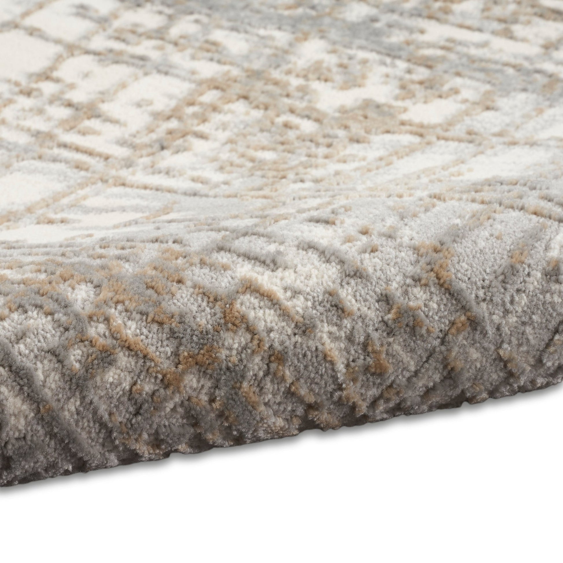 Calvin Klein Ck950 Rush CK950 Ivory Grey Contemporary Machinemade Rug - Rugs - Calvin Klein - Atlanta Designer Rugs