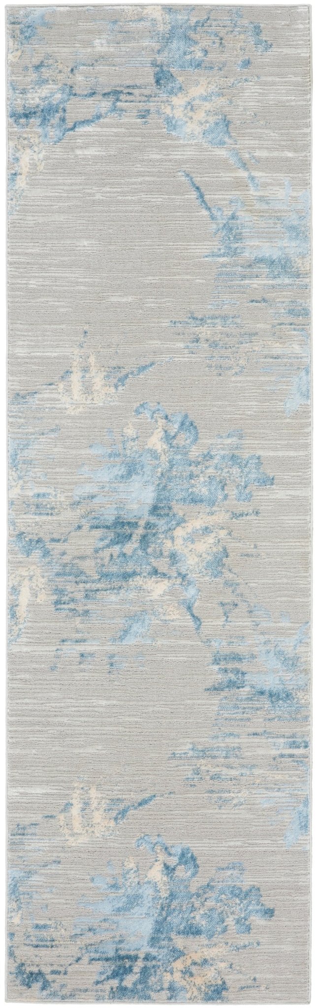 Calvin Klein Ck005 Enchanting ECH01 Grey Sky Contemporary Machinemade Rug - Rugs - Calvin Klein - Atlanta Designer Rugs