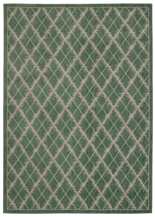 Nourison Home Tranquility  Light Green  Transitional