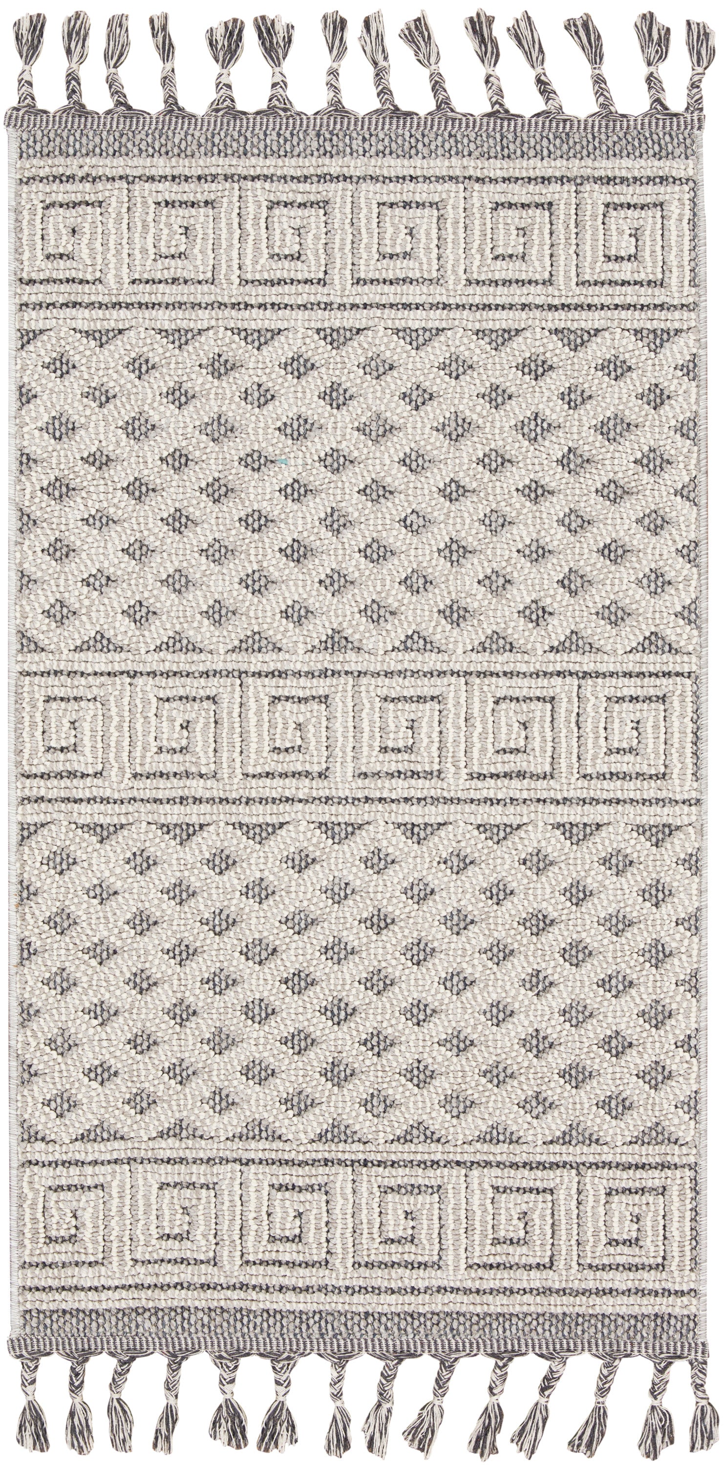 Nourison Home Paxton  Ivory Slate  Contemporary