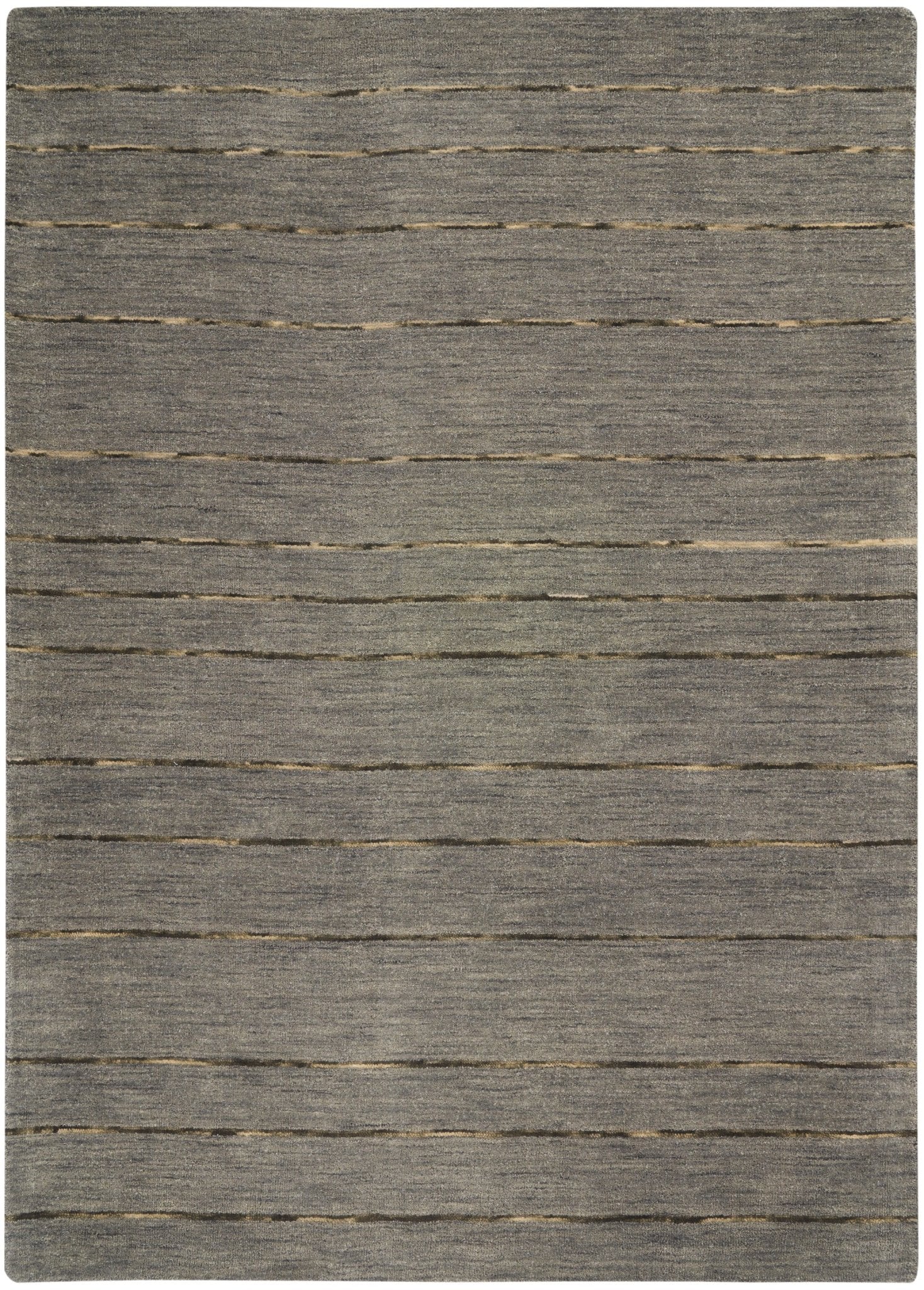 Calvin Klein Halo HAL01 Charcoal Contemporary Loom Rug - Rugs - Calvin Klein - Atlanta Designer Rugs