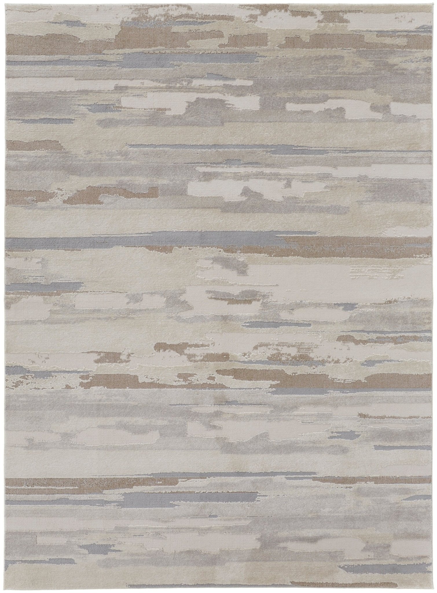 Feizy Vancouver 39FEF Ivory Modern/Industrial Rug - Rugs - Feizy - Atlanta Designer Rugs