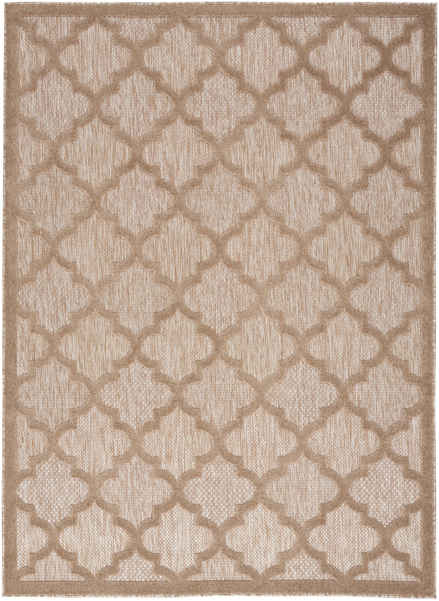 Nourison Home Easy Care NES01 Natural Beige Contemporary Flat Weave Rug