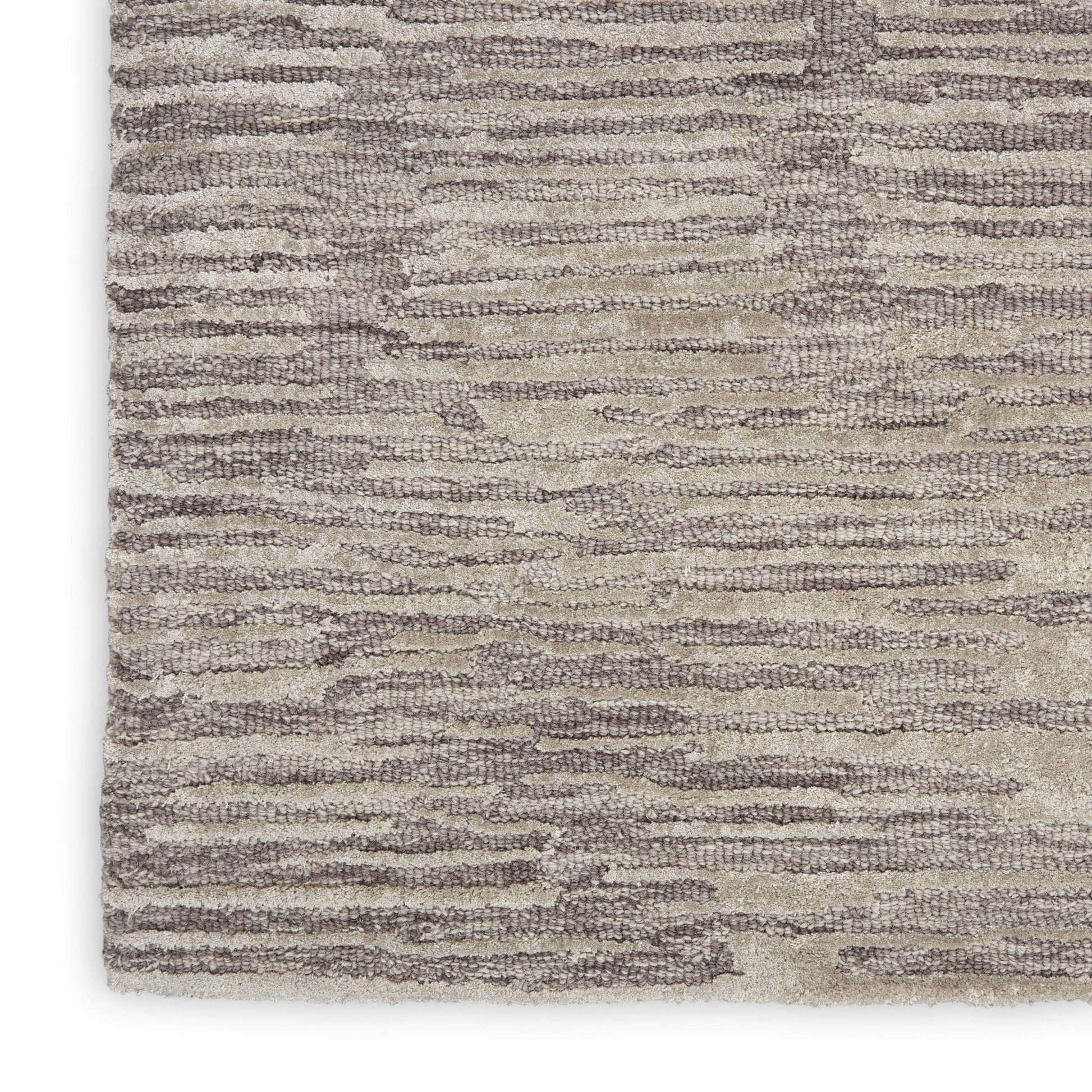 Calvin Klein Ck010 Linear LNR01 Grey Contemporary Tufted Rug - Rugs - Calvin Klein - Atlanta Designer Rugs