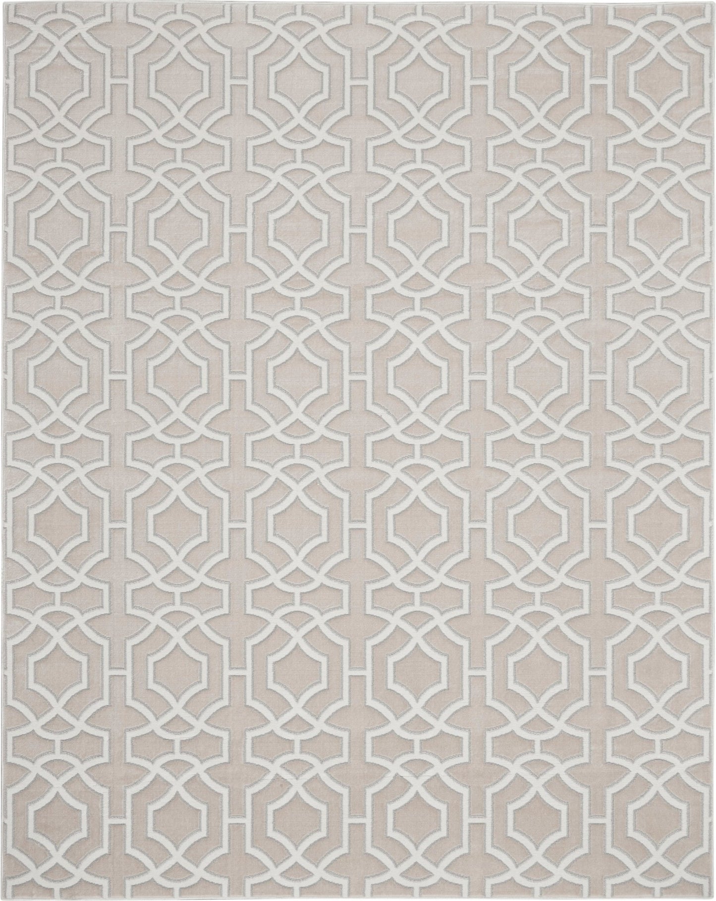 Inspire Me! Home Décor Joli IMHR2 Beige White Contemporary Machinemade Rug - Rugs - Inspire Me! Home Décor - Atlanta Designer Rugs