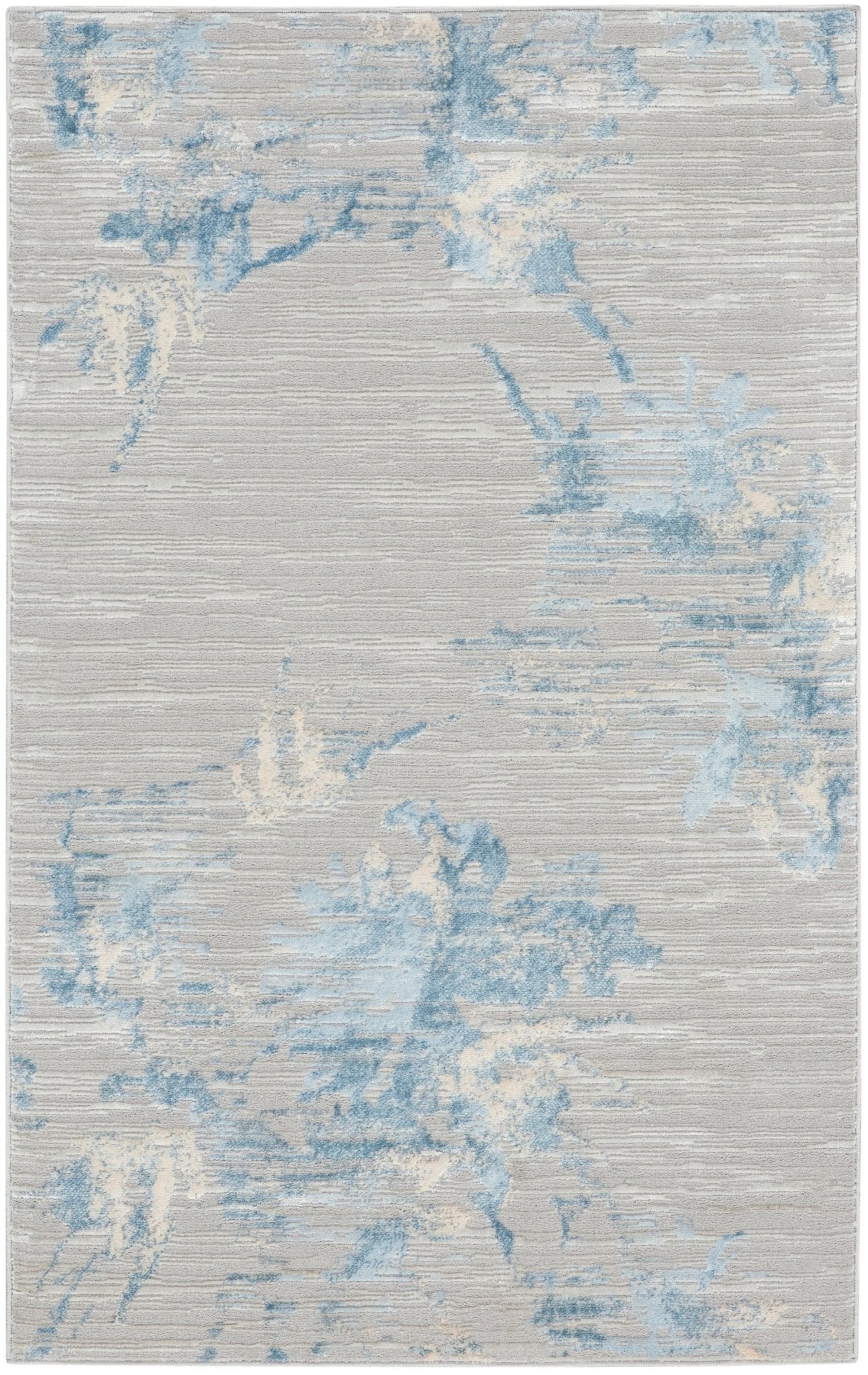 Calvin Klein Ck005 Enchanting ECH01 Grey Sky Contemporary Machinemade Rug - Rugs - Calvin Klein - Atlanta Designer Rugs