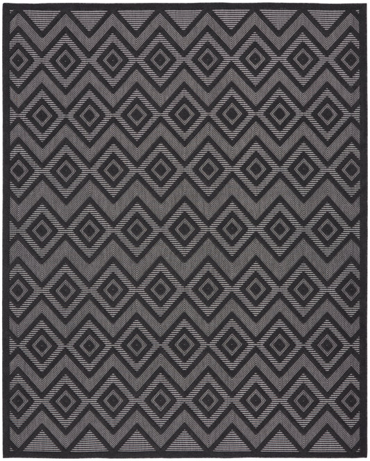 Nourison Home Versatile  Charcoal Black  Contemporary