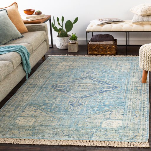 Surya Zainab ZAI - 2304 Aqua Traditional Rug - Rugs - Surya - Atlanta Designer Rugs