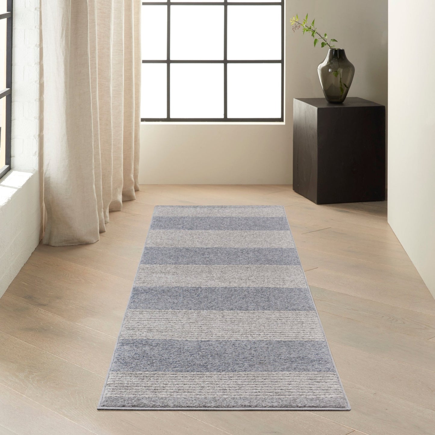 Calvin Klein River Flow RFV06 Grey Contemporary Machinemade Rug - Rugs - Calvin Klein - Atlanta Designer Rugs