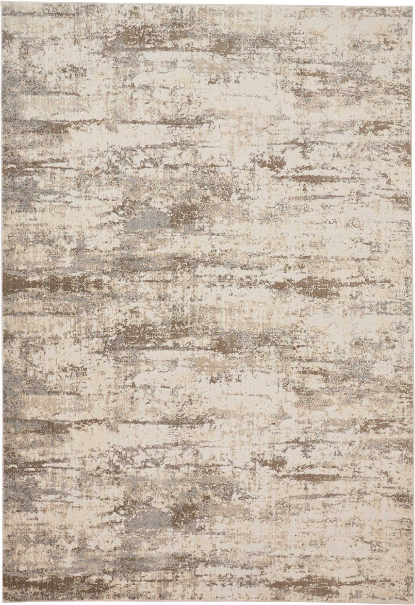 Feizy Parker 3719F Silver Beige Contemporary Machine Woven Rug - Rugs - Feizy - Atlanta Designer Rugs