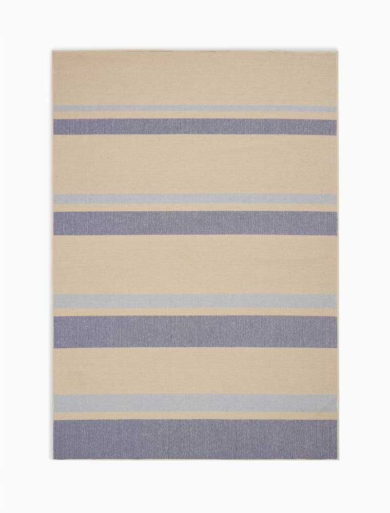 Calvin Klein San Diego CK730 Beige Light Blue Contemporary Flat Weave Rug - Rugs - Calvin Klein - Atlanta Designer Rugs