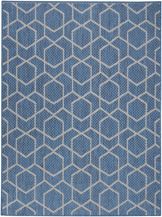 Nourison Home Horizon Indoor/Outdoor  Denim  Contemporary