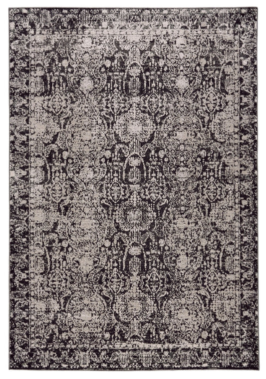 Feizy Prasad 3680F Charcoal Gray Modern/Industrial Rug - Rugs - Feizy - Atlanta Designer Rugs