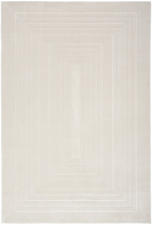 Calvin Klein CK024 Irradiant IRR02 Ivory Contemporary Machinemade Rug - Rugs - Calvin Klein - Atlanta Designer Rugs