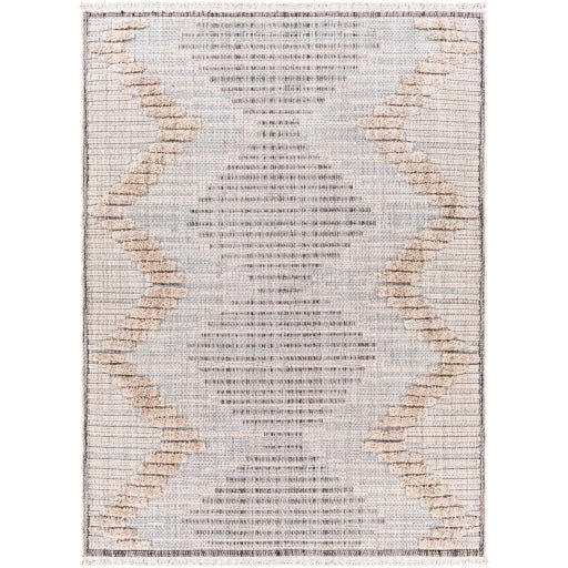 Surya Zaragoza ZRZ - 2300 Medium Gray Global Rug - Rugs - Surya - Atlanta Designer Rugs