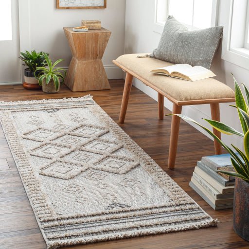 Surya Zaragoza ZRZ - 2301 Cream Global Rug - Rugs - Surya - Atlanta Designer Rugs