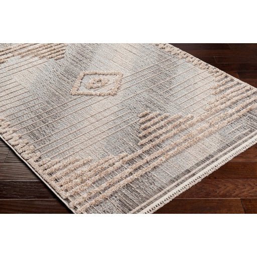 Surya Zaragoza ZRZ - 2305 Medium Gray Global Rug - Rugs - Surya - Atlanta Designer Rugs