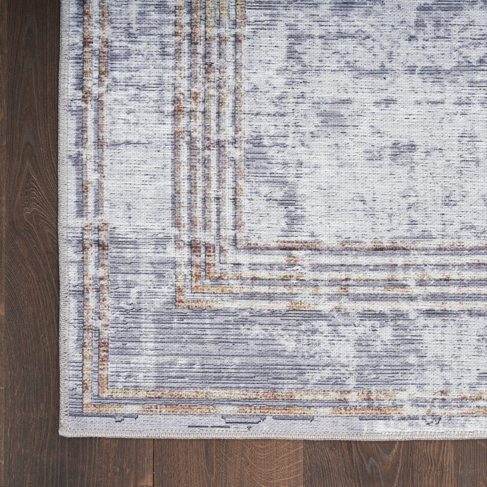 Inspire Me! Home Décor Daydream DDR03 Silver Contemporary Machinemade Rug - Rugs - Inspire Me! Home Décor - Atlanta Designer Rugs