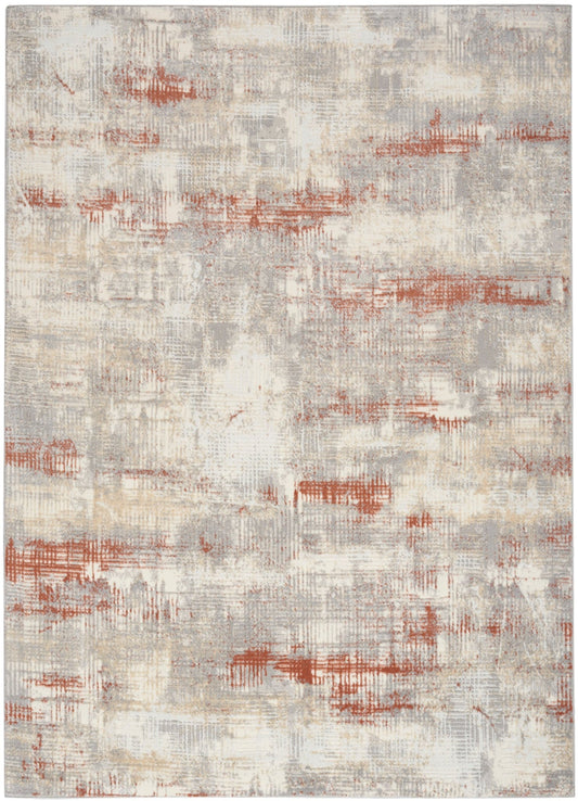 Calvin Klein Ck950 Rush CK951 Ivory Multi Contemporary Machinemade Rug - Rugs - Calvin Klein - Atlanta Designer Rugs