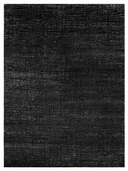 Artisan Mary Black Taupe Contemporary Knotted Rug - Rugs - Artisan - Atlanta Designer Rugs