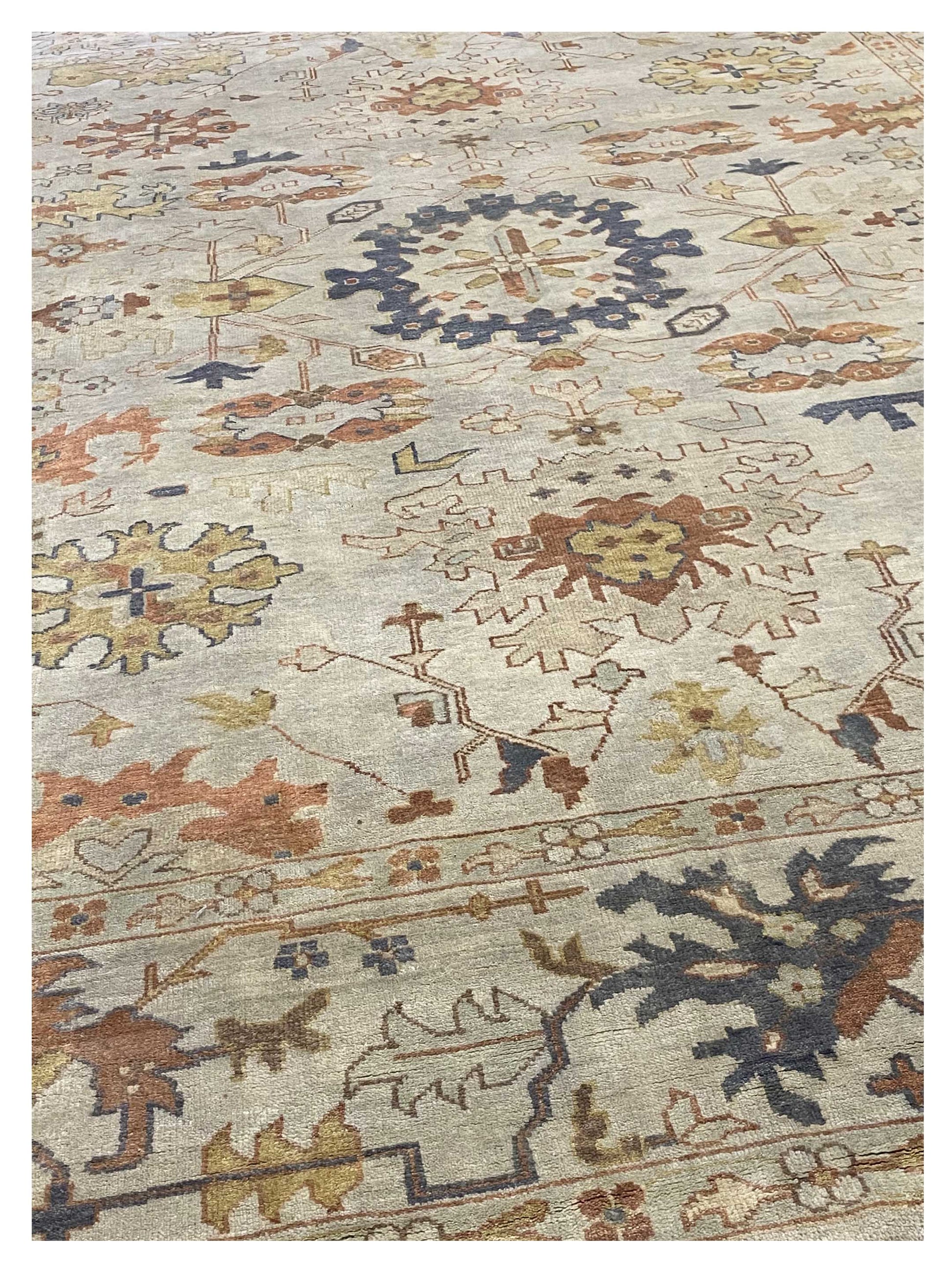 Artisan Bazaar Lt.Gold Traditional Knotted Rug - Rugs - Artisan - Atlanta Designer Rugs