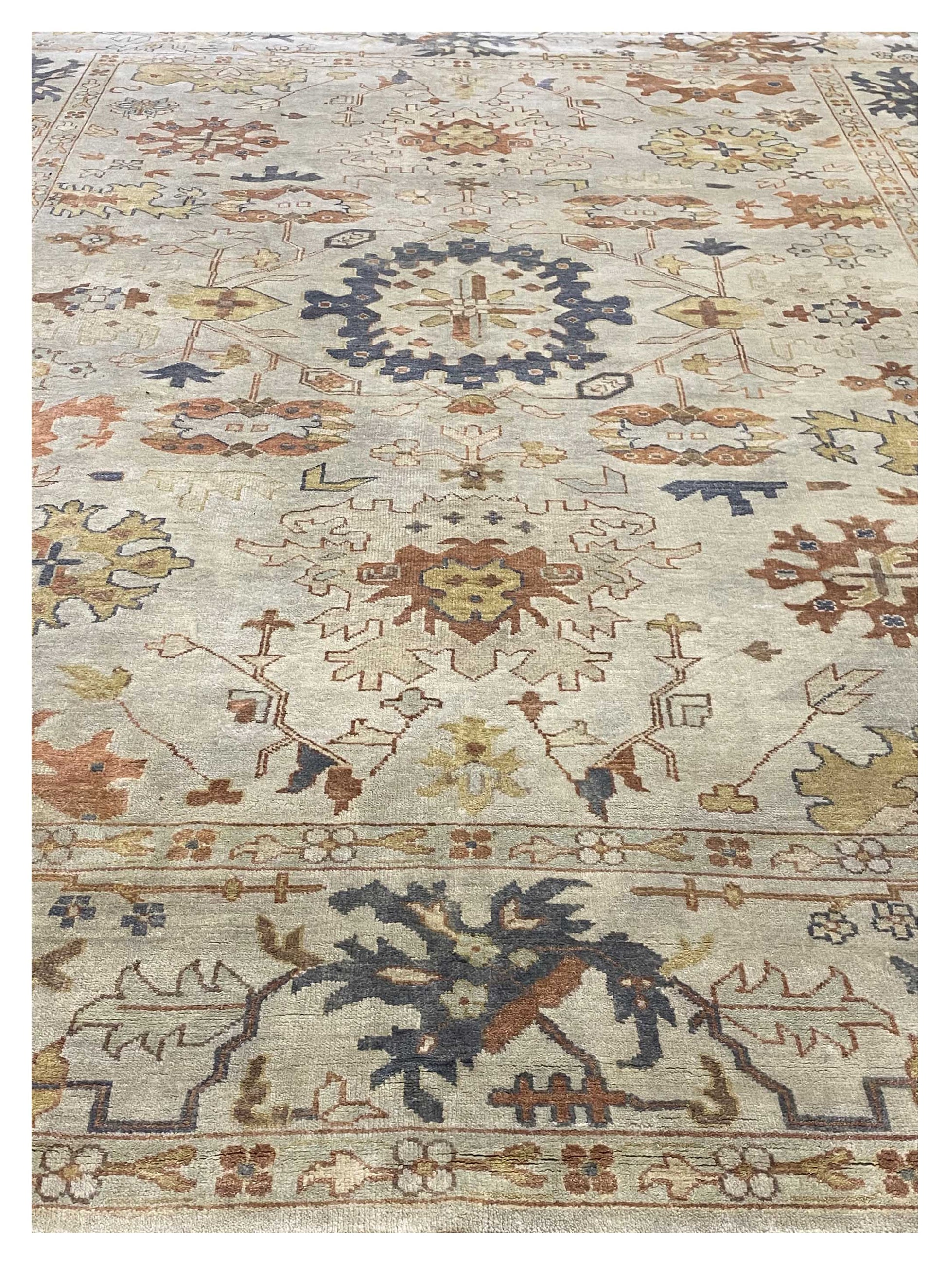 Artisan Bazaar Lt.Gold Traditional Knotted Rug - Rugs - Artisan - Atlanta Designer Rugs