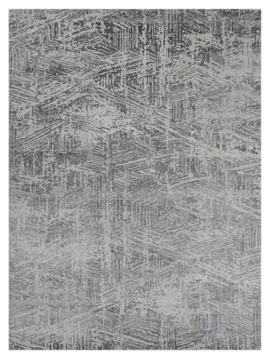 Artisan Mary Ivory Silver Contemporary Knotted Rug - Rugs - Artisan - Atlanta Designer Rugs