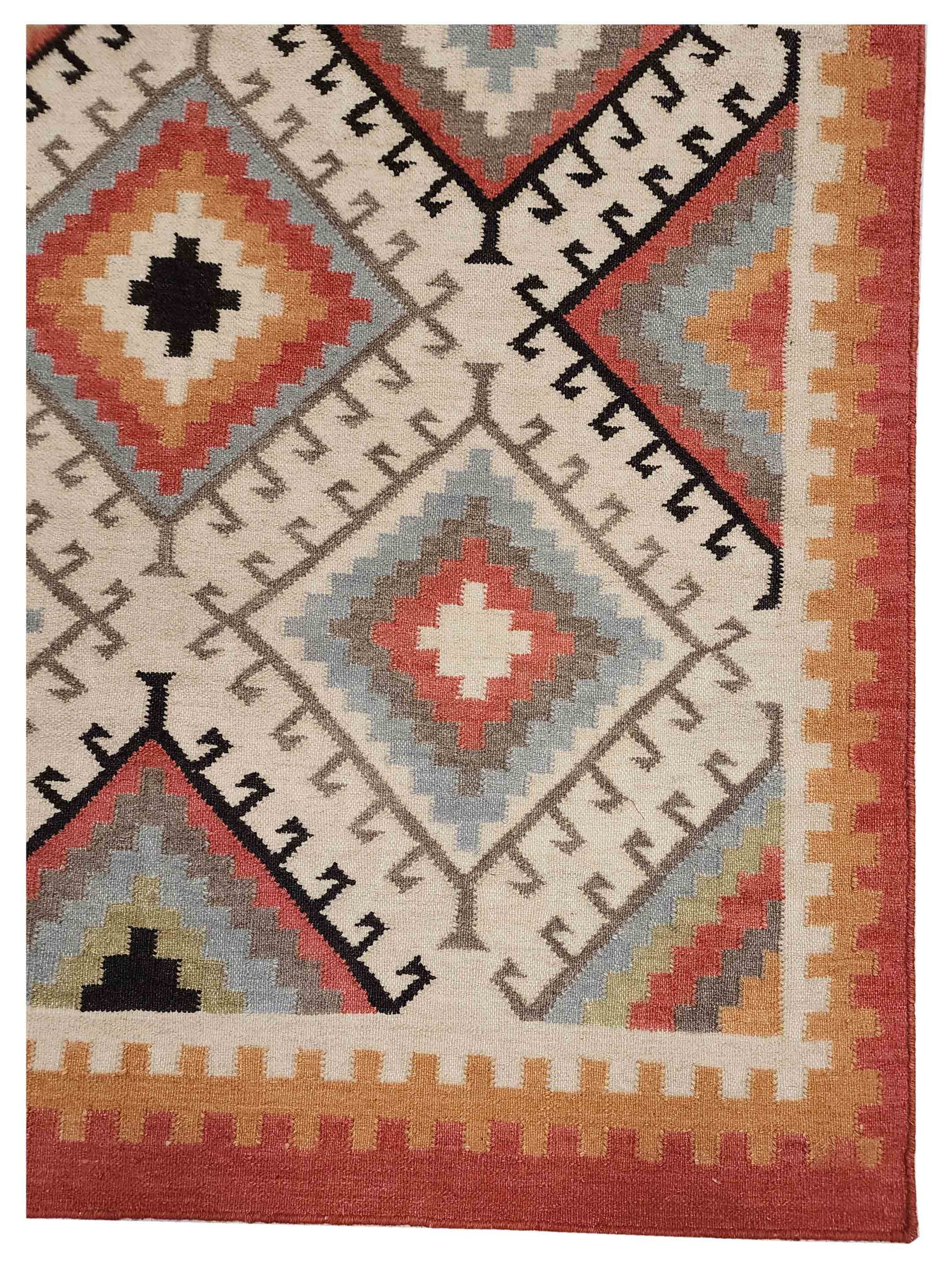 Artisan Kim Multi Kilim Woven Rug - Rugs - Artisan - Atlanta Designer Rugs