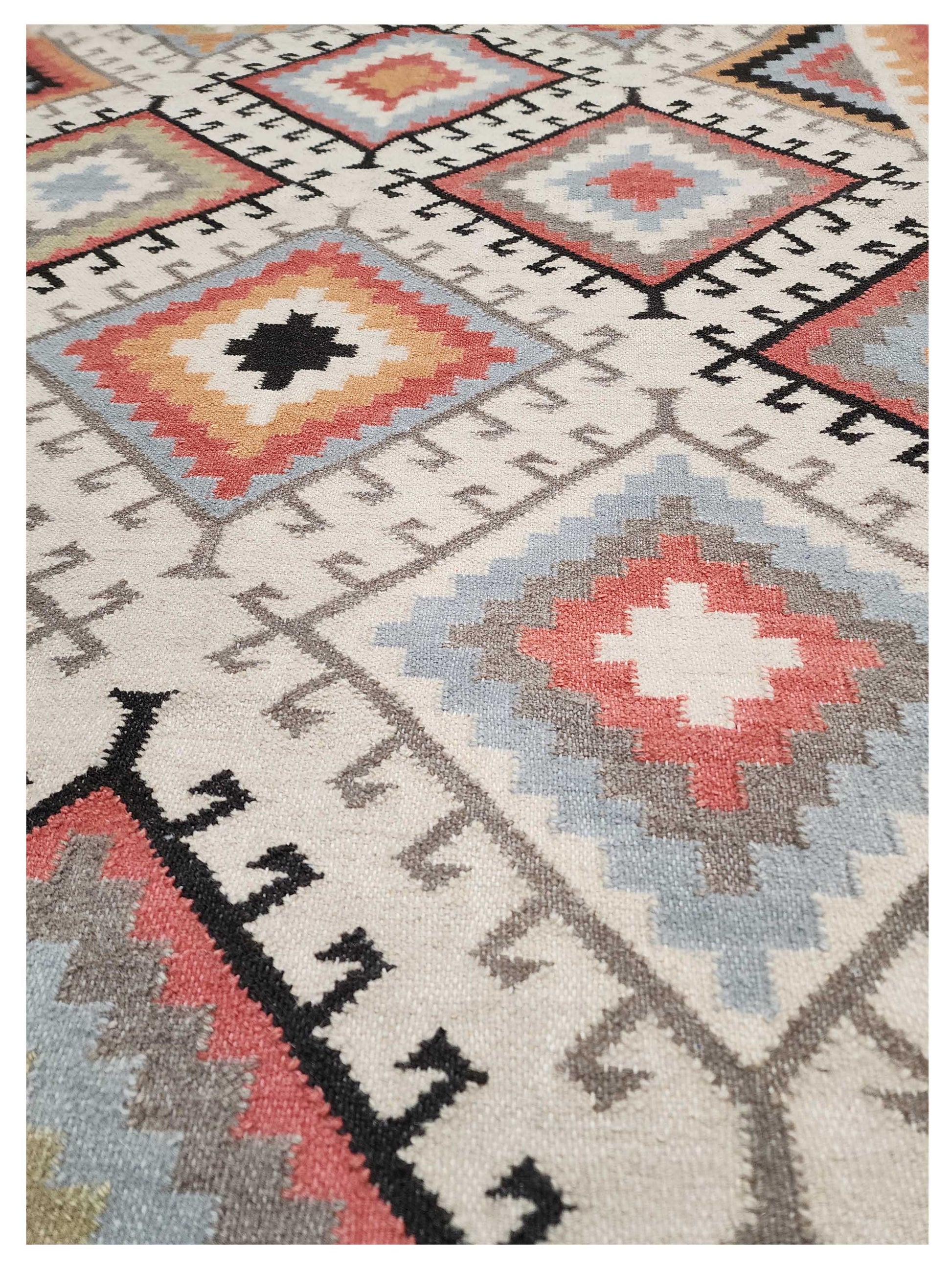 Artisan Kim Multi Kilim Woven Rug - Rugs - Artisan - Atlanta Designer Rugs