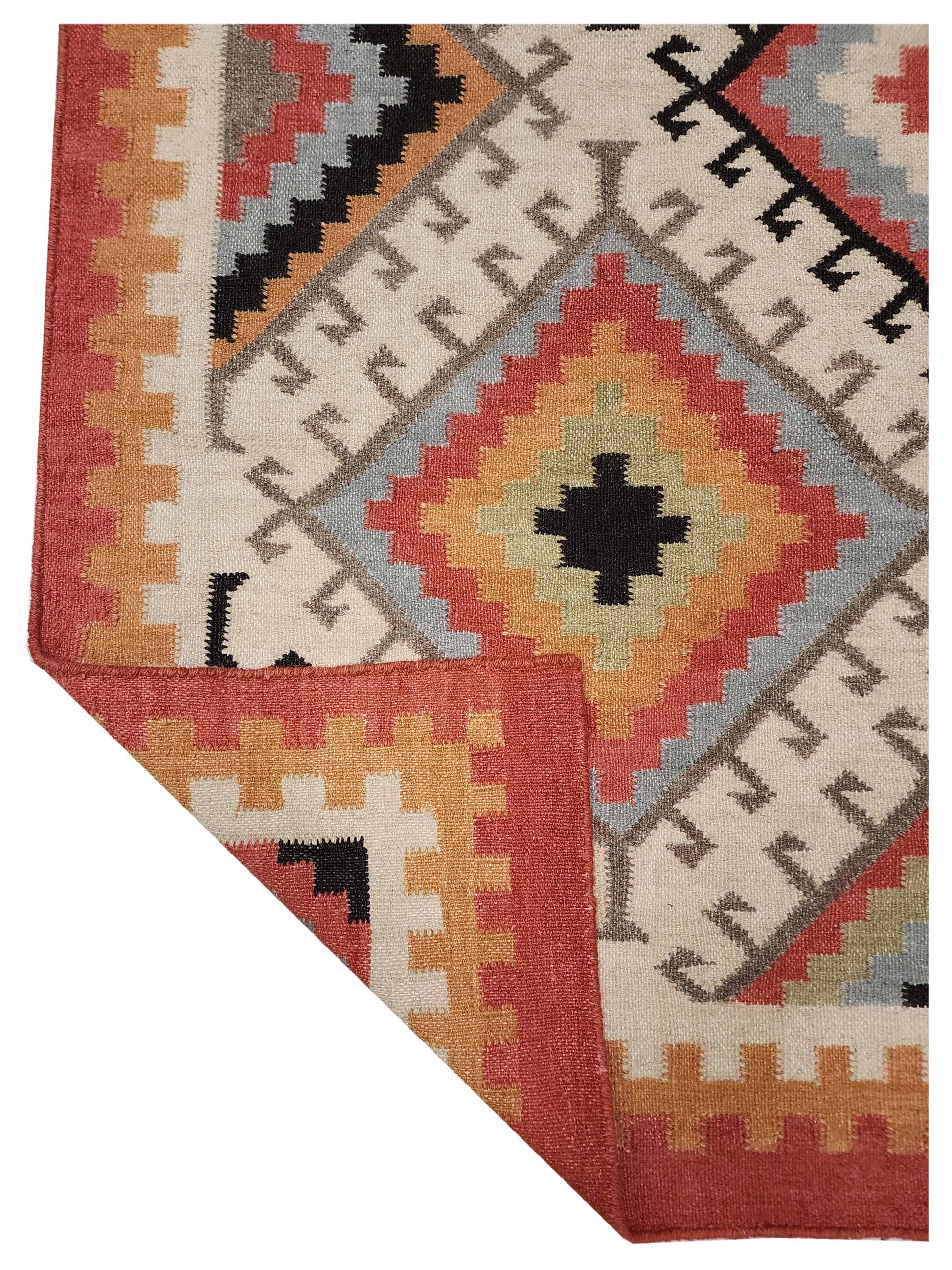 Artisan Kim Multi Kilim Woven Rug - Rugs - Artisan - Atlanta Designer Rugs