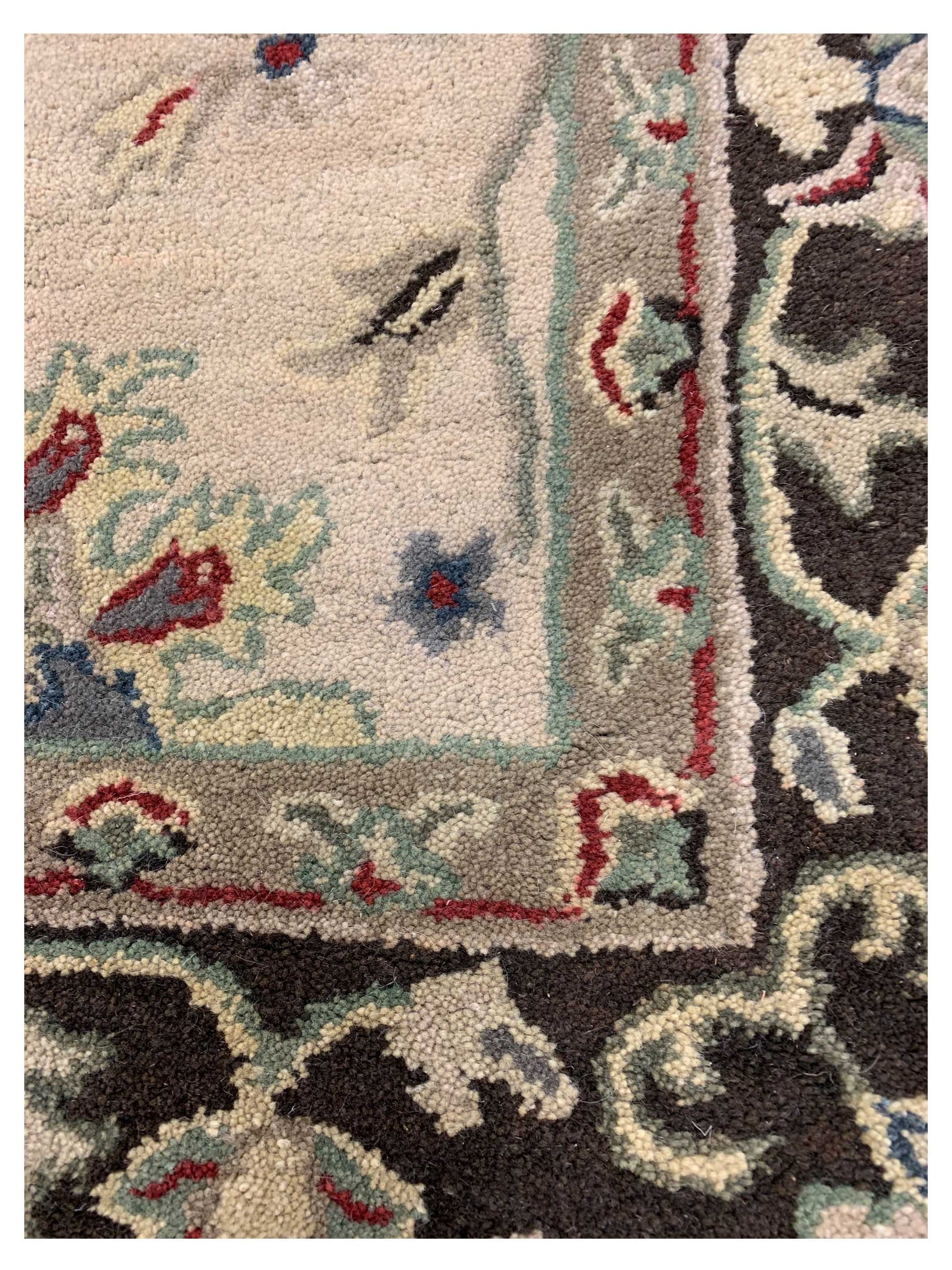 Artisan Paula Beige Brown Traditional Tufted Rug - Rugs - Artisan - Atlanta Designer Rugs