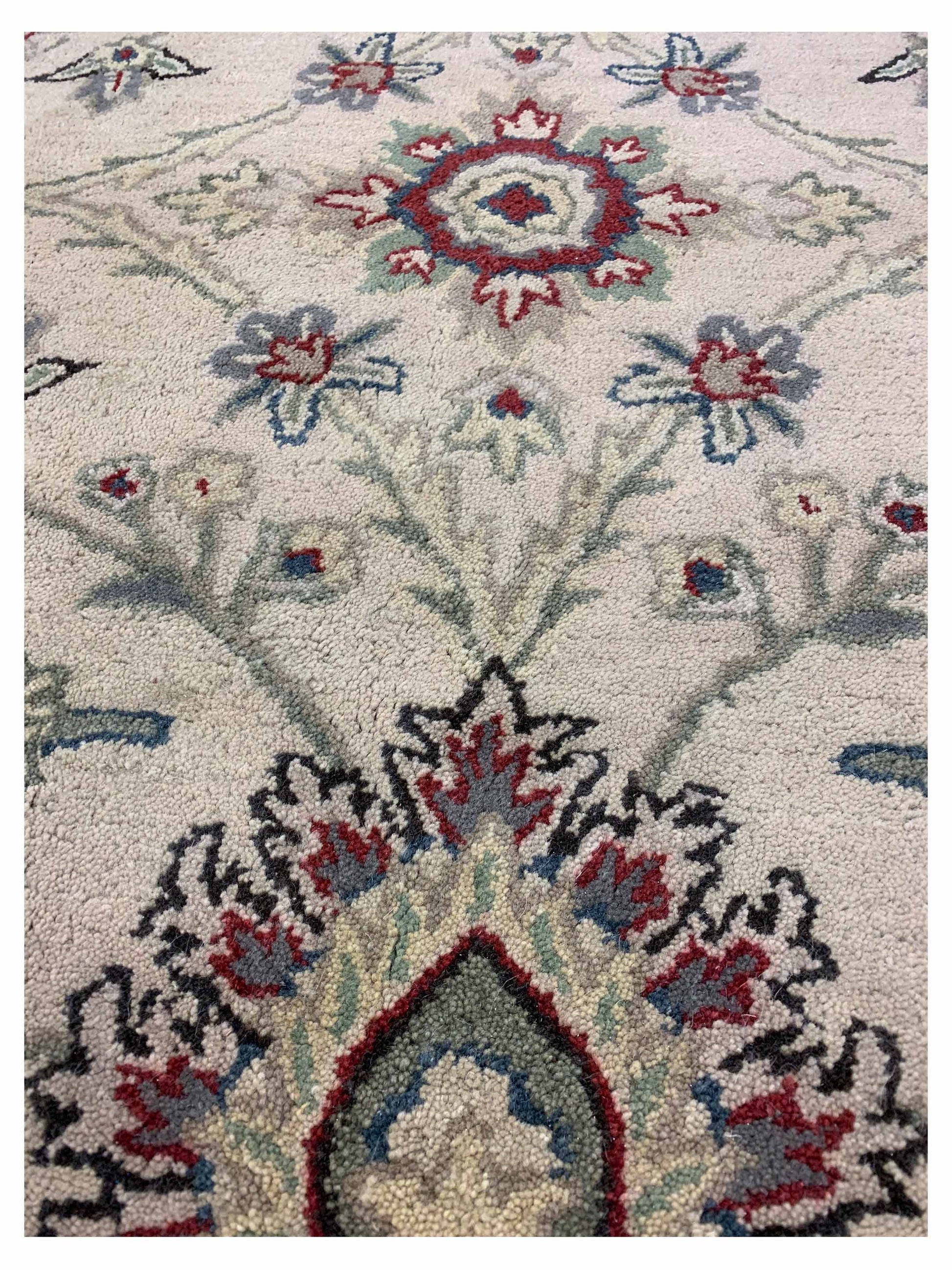 Artisan Paula Beige Brown Traditional Tufted Rug - Rugs - Artisan - Atlanta Designer Rugs