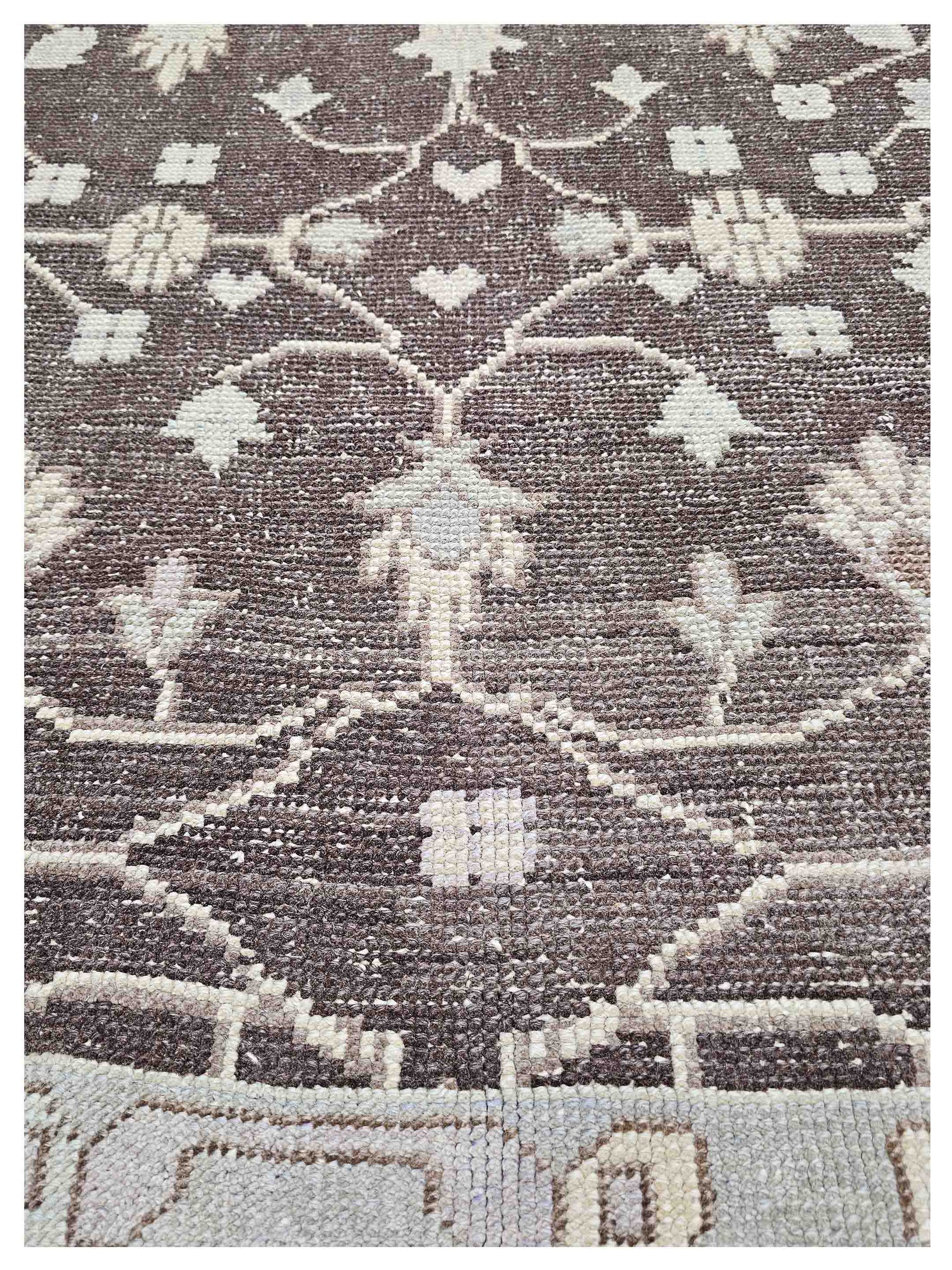 Artisan Angelina Brown Vintage Knotted Rug - Rugs - Artisan - Atlanta Designer Rugs