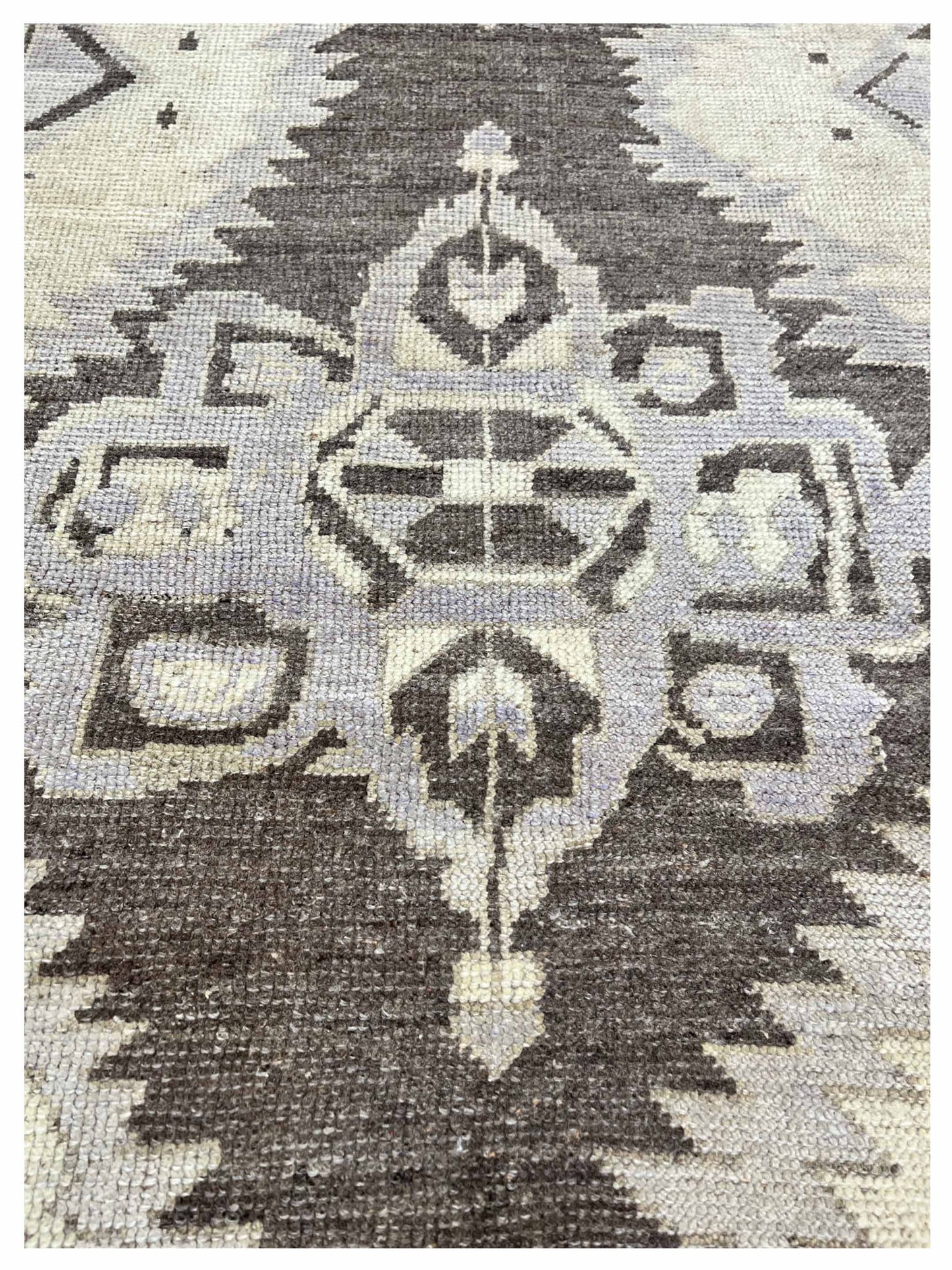 Artisan Angelina Brown Lt.Gold Vintage Knotted Rug - Rugs - Artisan - Atlanta Designer Rugs