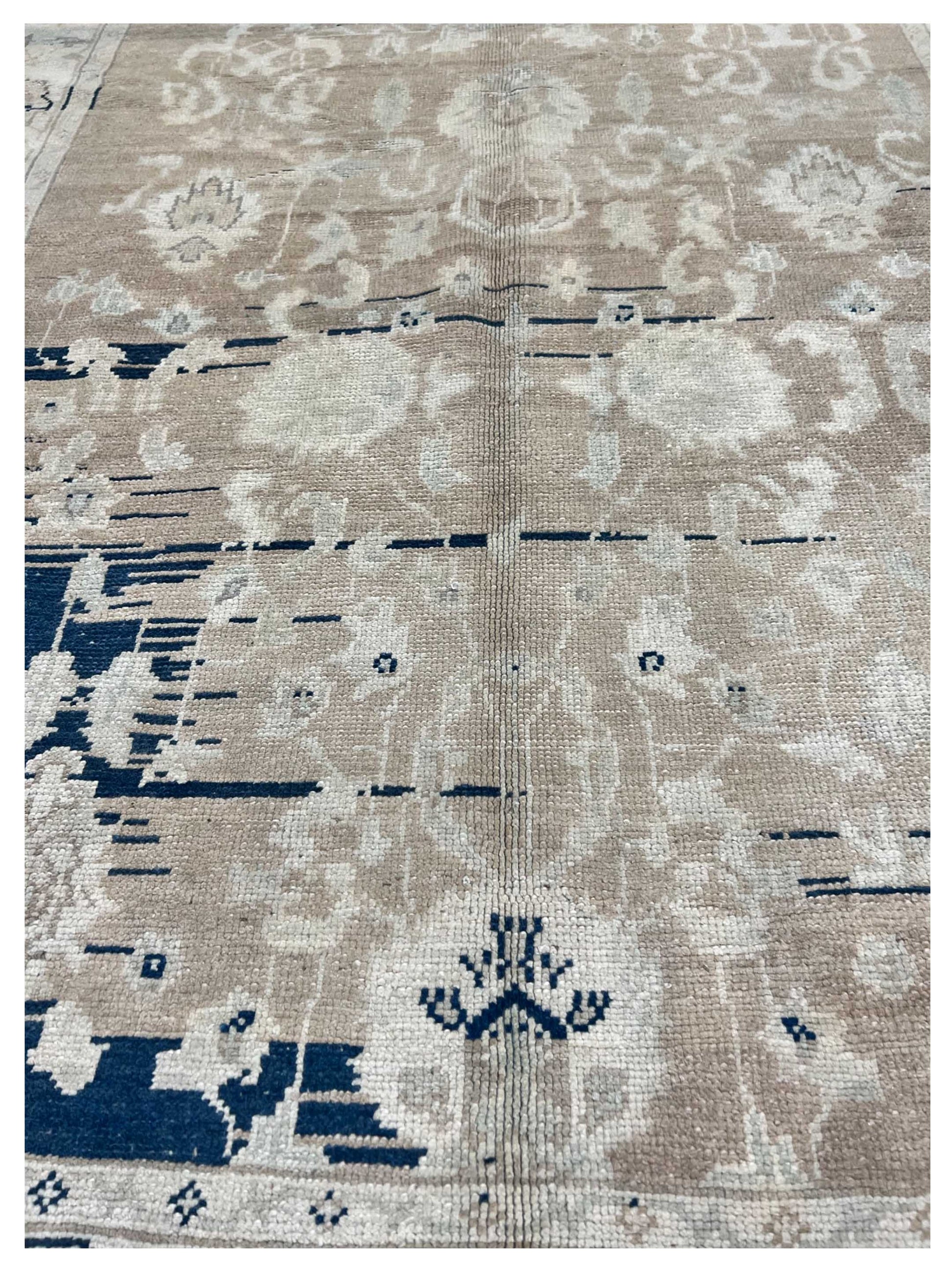 Artisan Angelina Camel Vintage Knotted Rug - Rugs - Artisan - Atlanta Designer Rugs