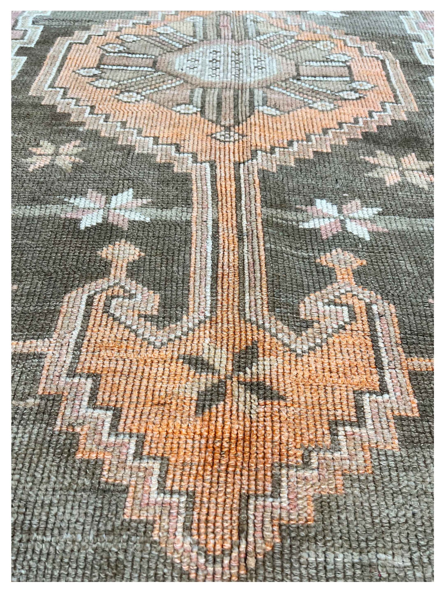 Artisan Angelina Brown Vintage Knotted Rug - Rugs - Artisan - Atlanta Designer Rugs