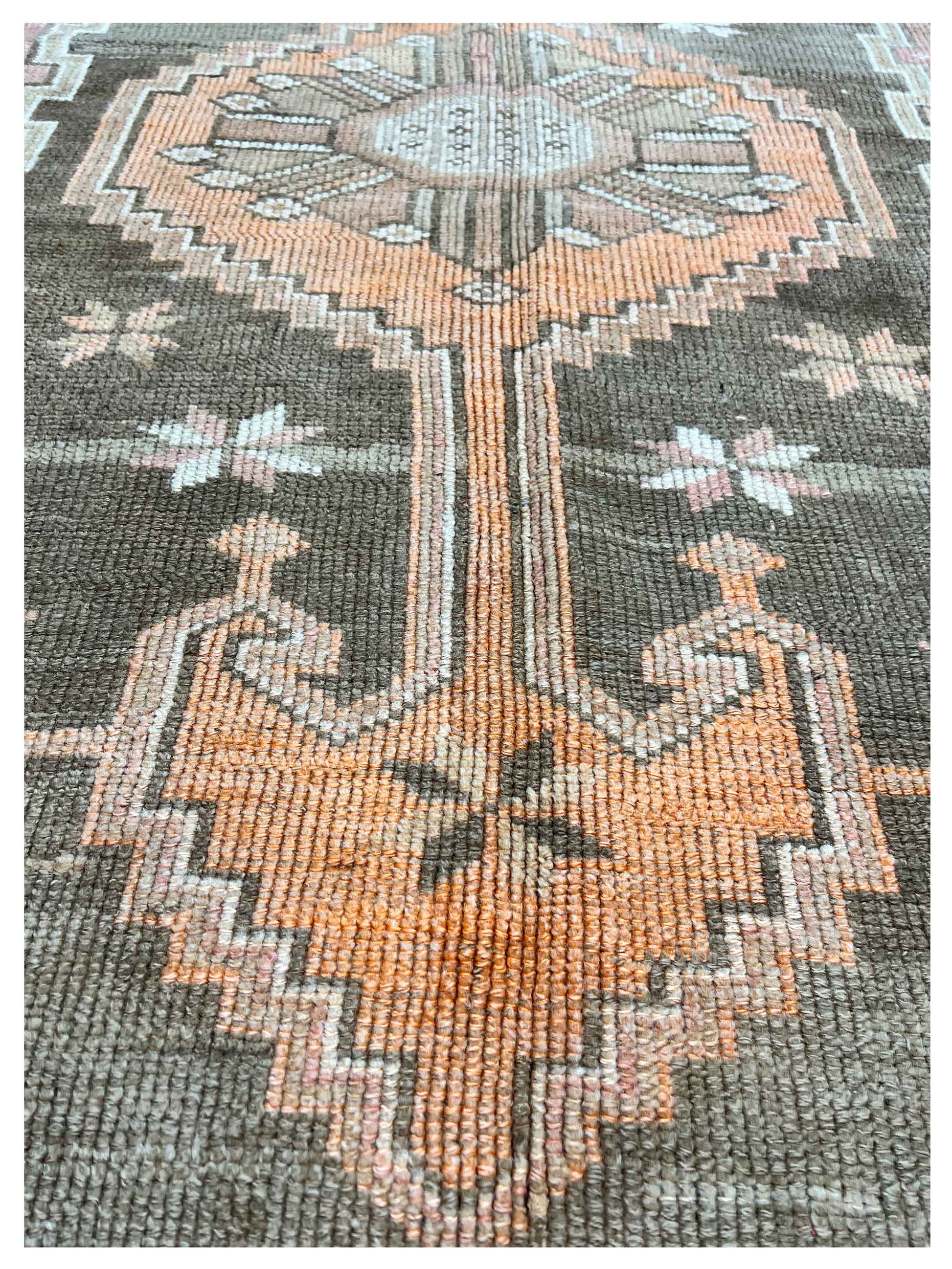 Artisan Angelina Brown Vintage Knotted Rug - Rugs - Artisan - Atlanta Designer Rugs