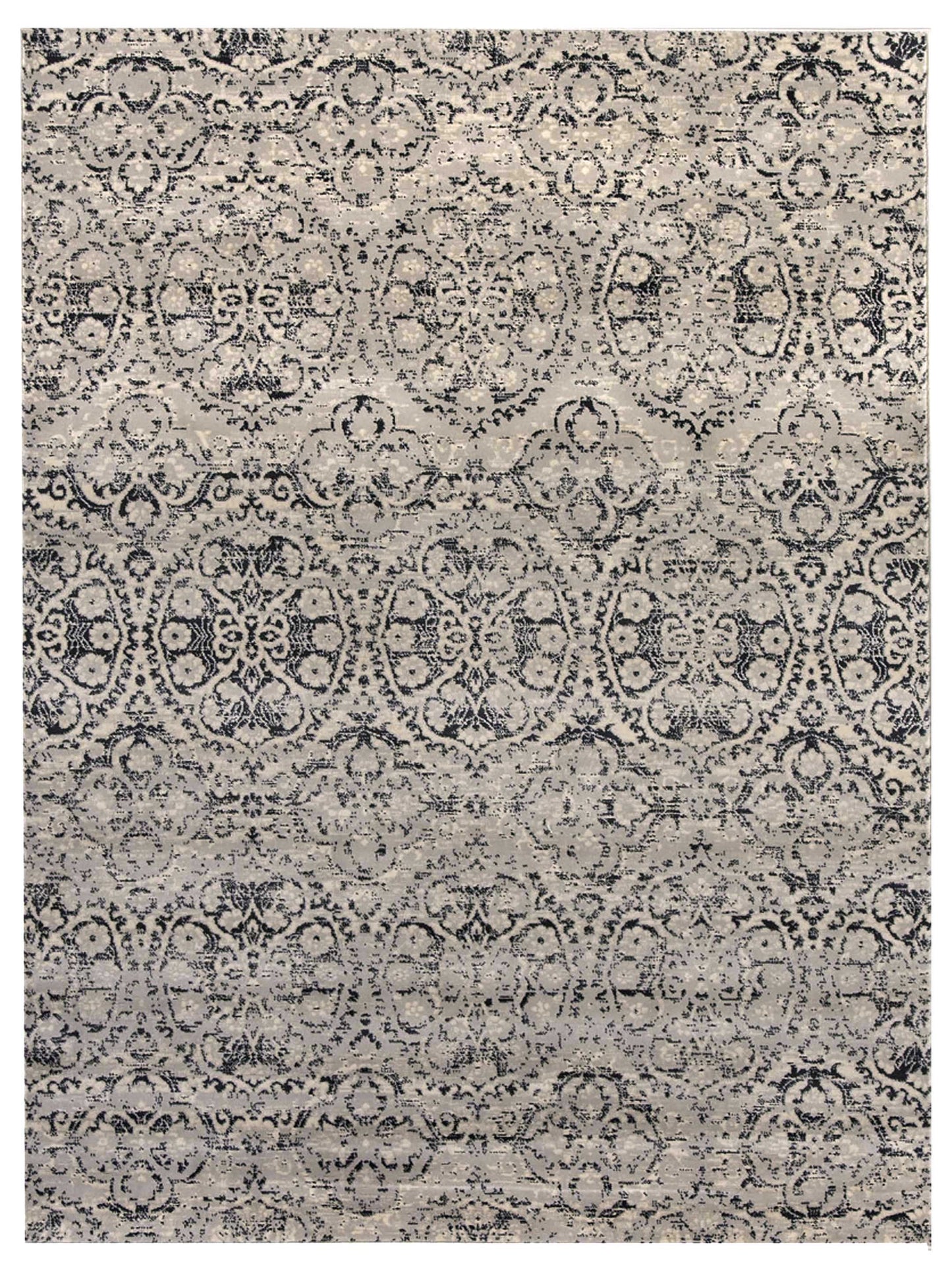 Artisan Julia Silver Transitional Machinemade Rug - Rugs - Artisan - Atlanta Designer Rugs