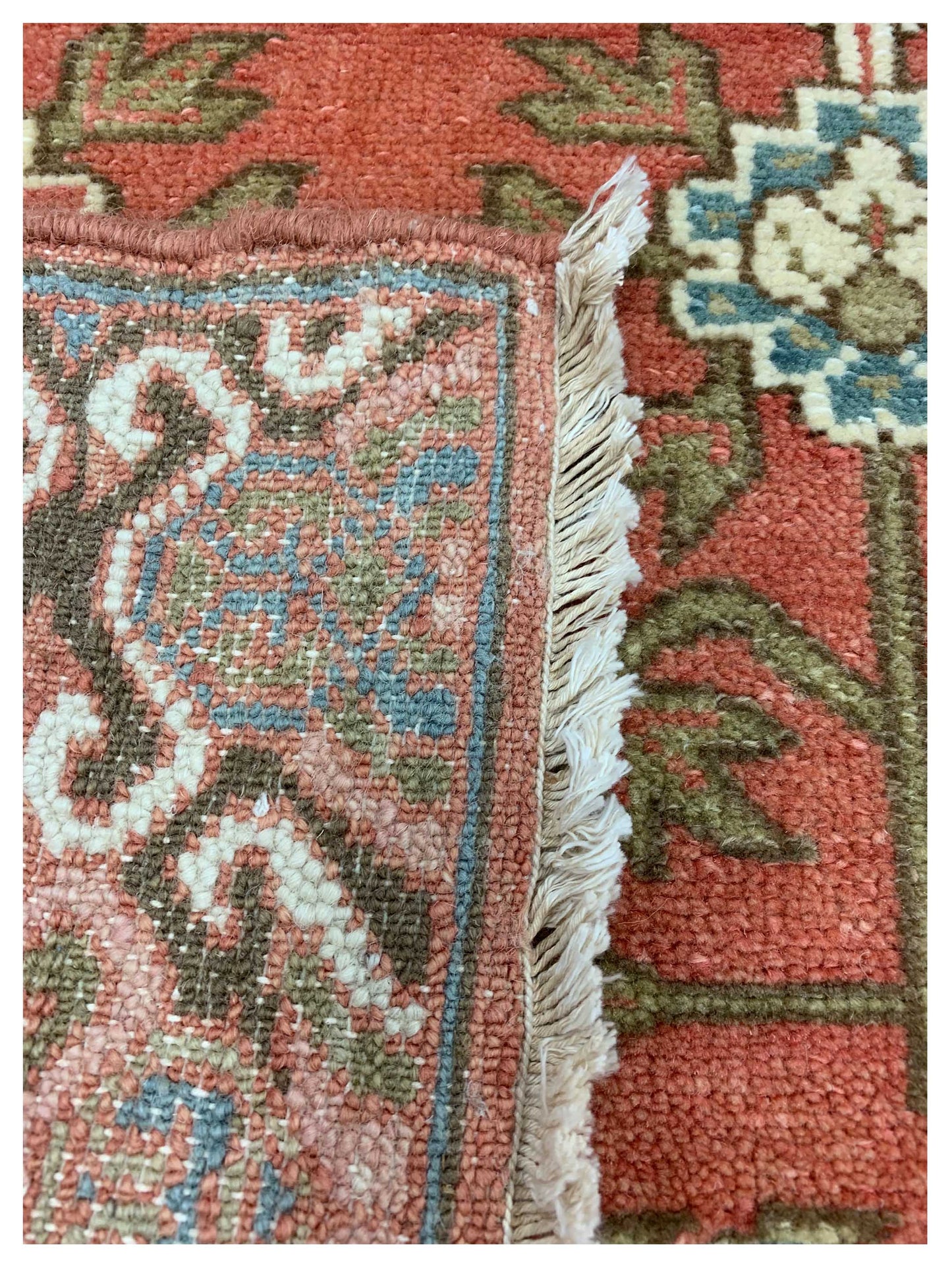 Artisan Tyra Red Blue Transitional Knotted Rug - Rugs - Artisan - Atlanta Designer Rugs