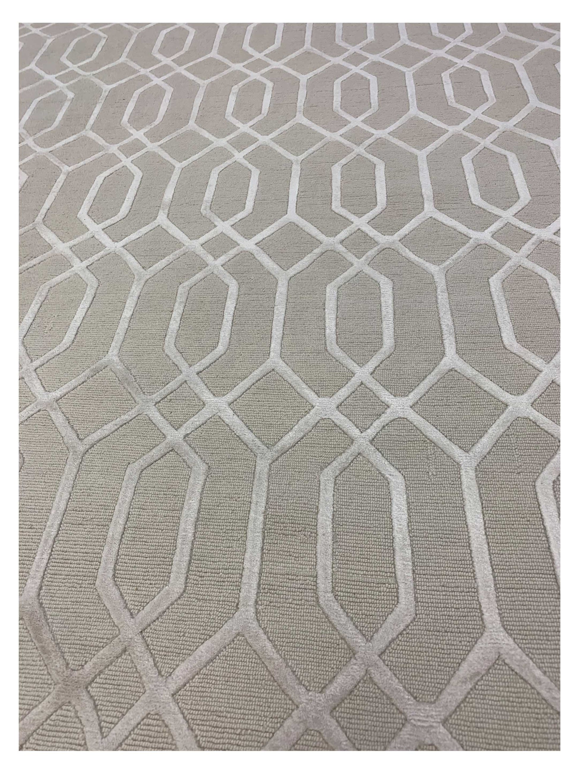 Artisan Franka Ivory Transitional Knotted Rug - Rugs - Artisan - Atlanta Designer Rugs