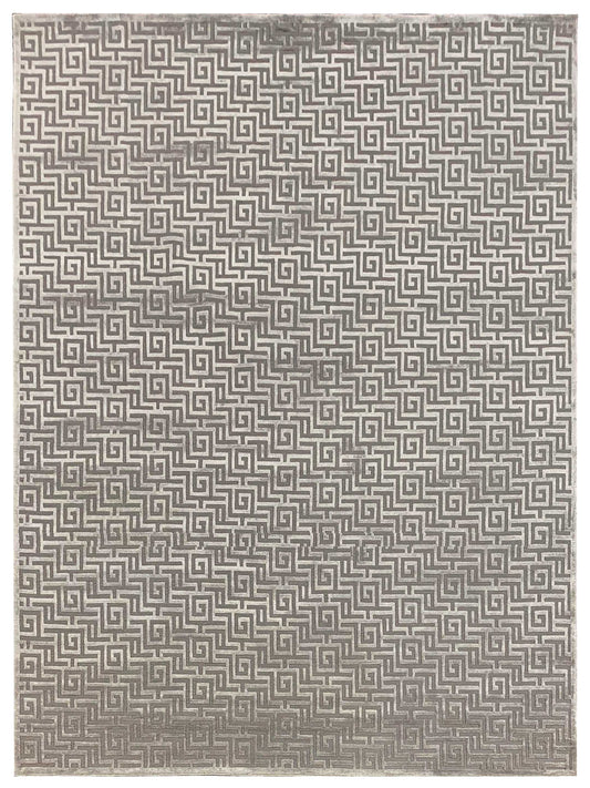 Artisan Franka Silver Transitional Knotted Rug - Rugs - Artisan - Atlanta Designer Rugs