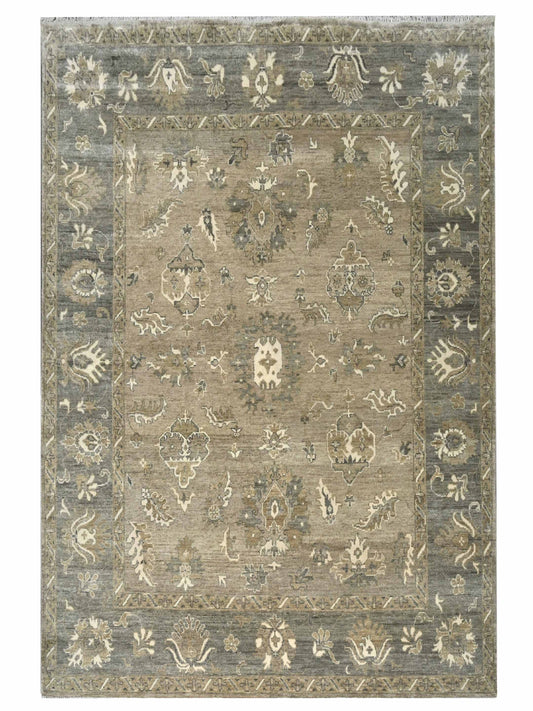 Super Freida FO-429 Camel Traditional Knotted Rug