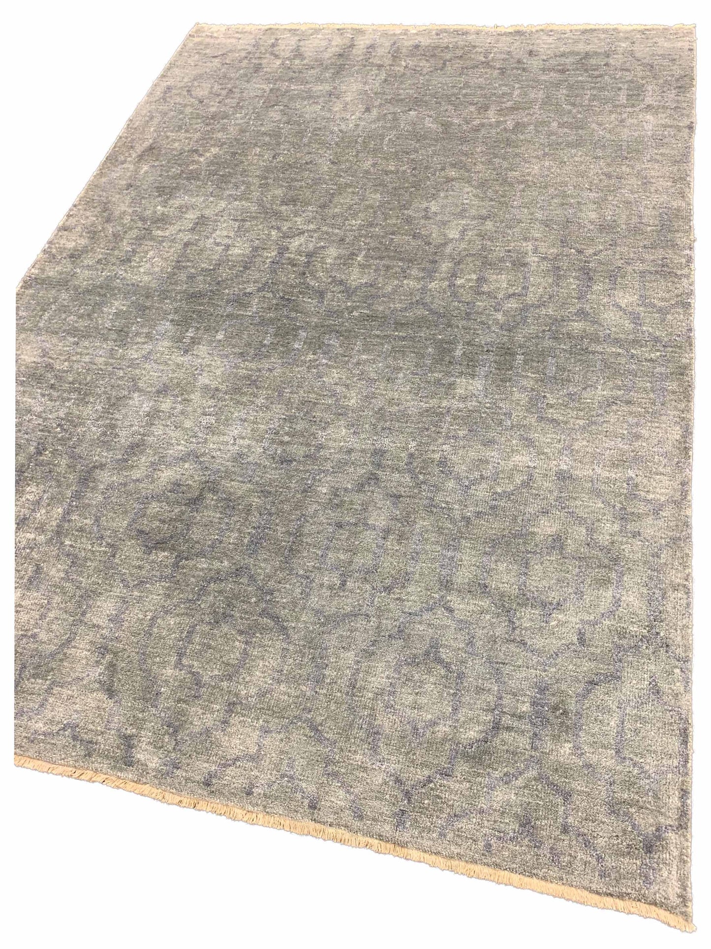 Artisan Teresa Grey Lt.Grey Contemporary Knotted Rug - Rugs - Artisan - Atlanta Designer Rugs