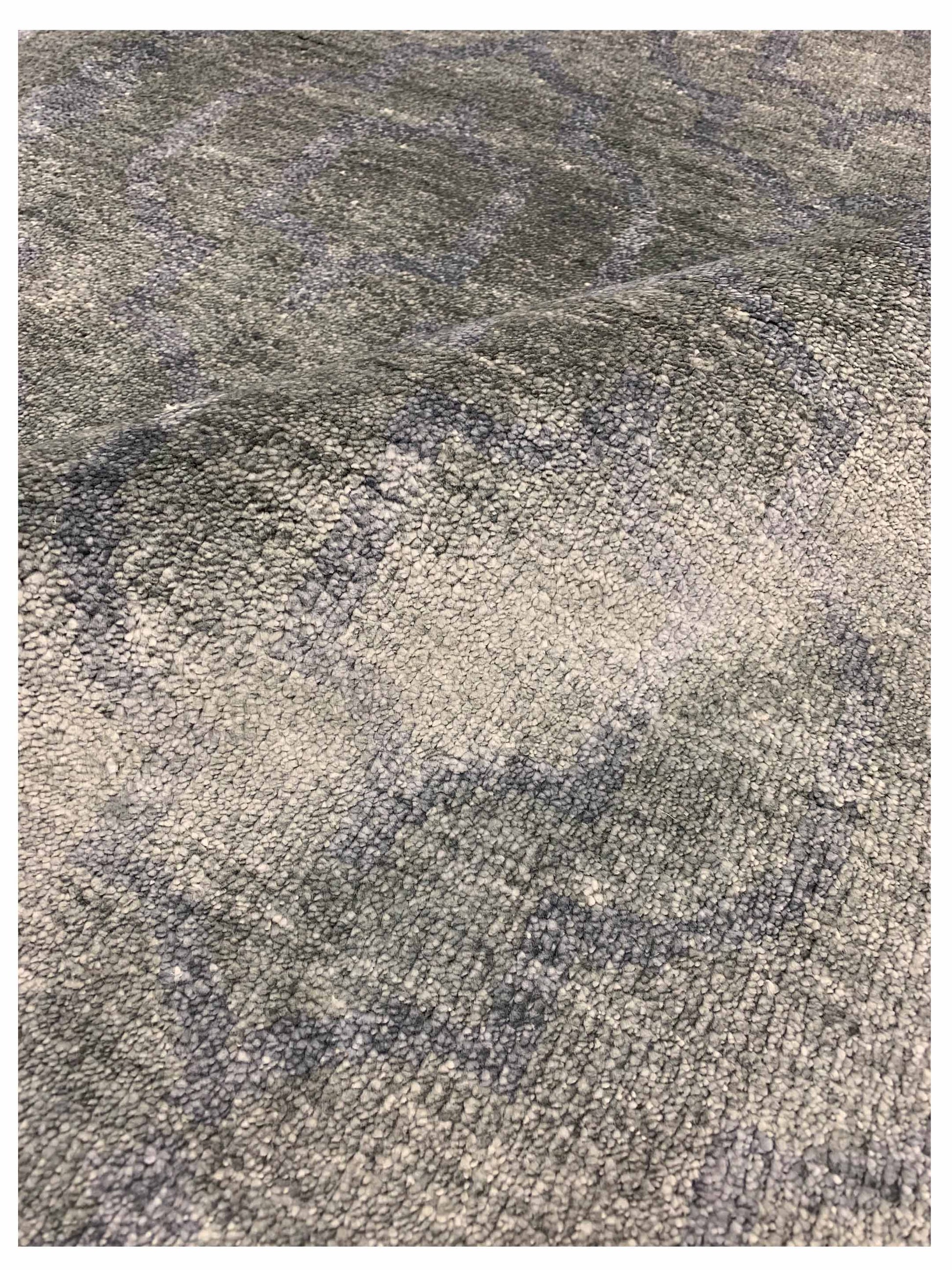 Artisan Teresa Grey Lt.Grey Contemporary Knotted Rug - Rugs - Artisan - Atlanta Designer Rugs