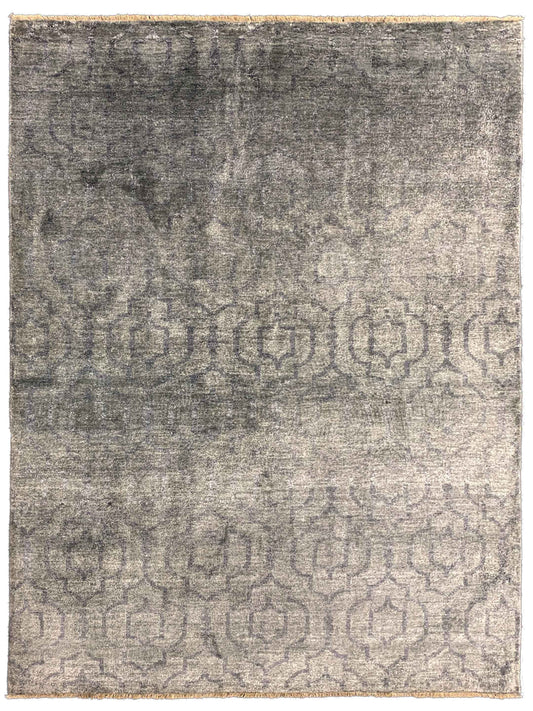 Artisan Teresa Grey Lt.Grey Contemporary Knotted Rug - Rugs - Artisan - Atlanta Designer Rugs