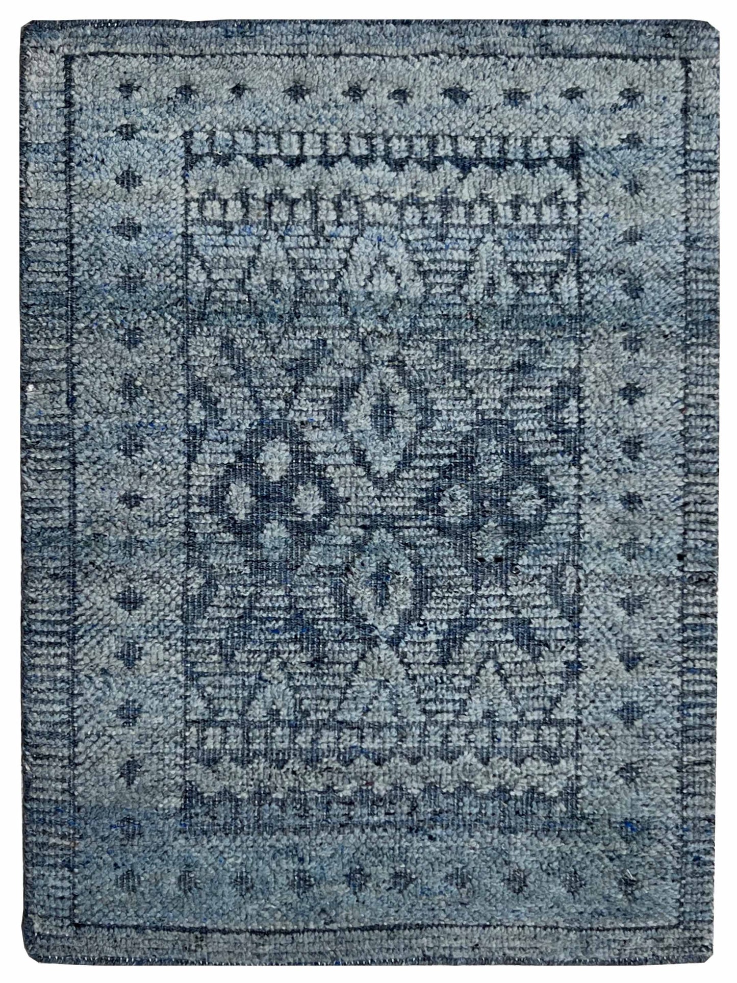 Super Harmony HR-424 Lt.Blue Transitional Knotted Rug