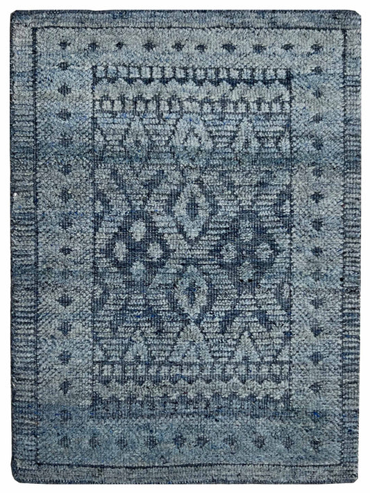 Super Harmony HR-424 Lt.Blue Transitional Knotted Rug