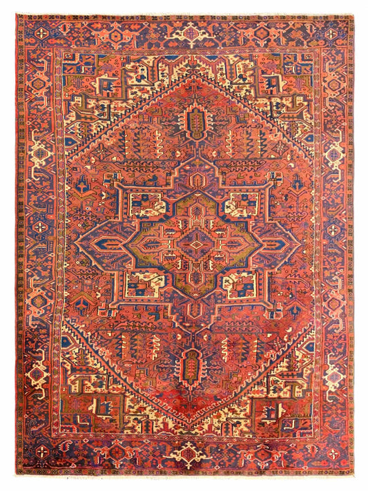 Artisan Persian Traditions Rust Brown Traditional Knotted Rug - Rugs - Artisan - Atlanta Designer Rugs