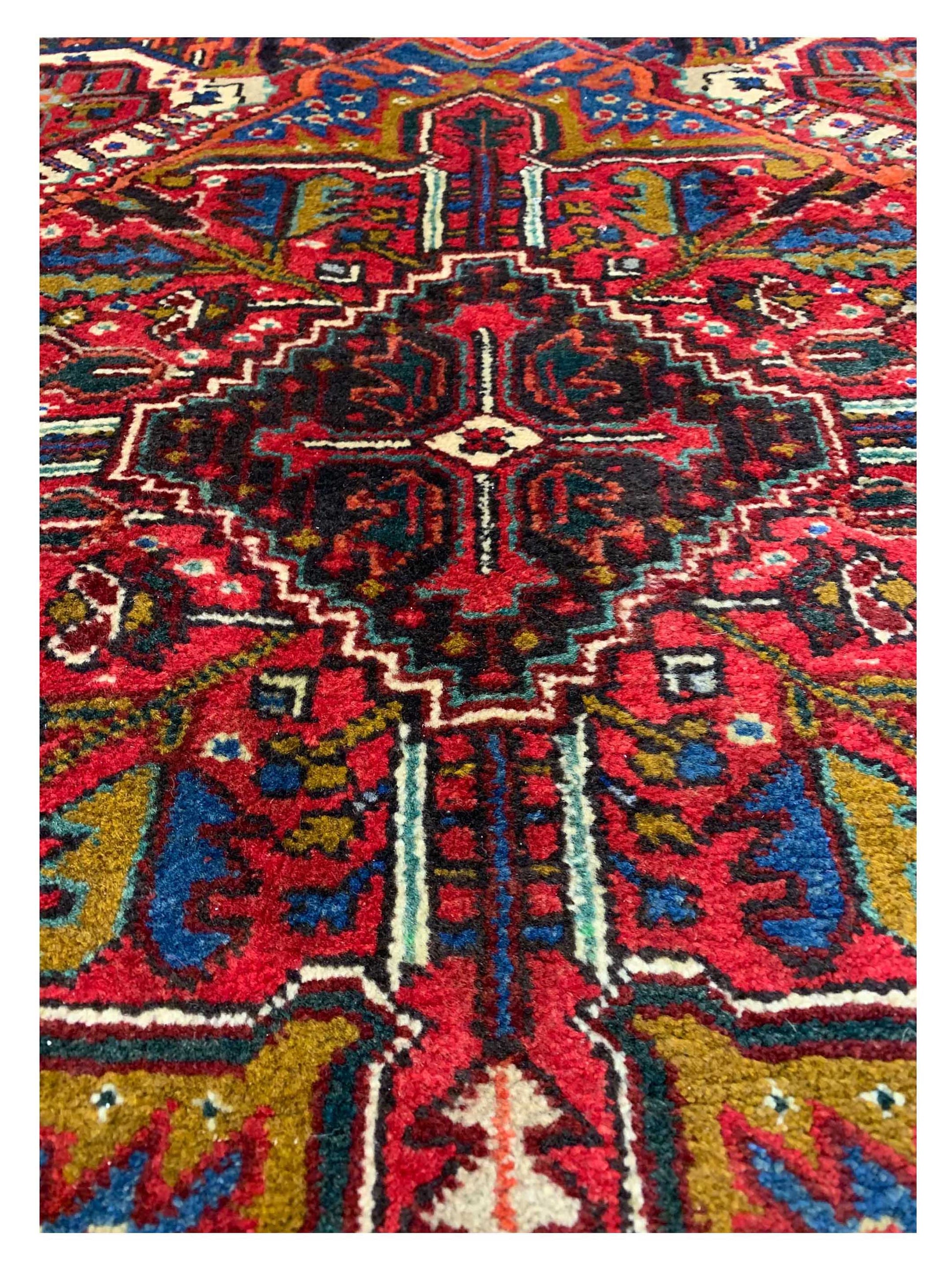 Artisan Persian Traditions Red Navy Traditional Knotted Rug - Rugs - Artisan - Atlanta Designer Rugs